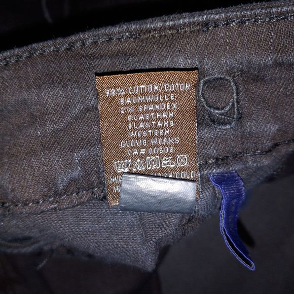 Jag Jeans Black Size 16W Smooths Tummy Mid-Rise Dark Wash Hong Kong NEW - Picture 14 of 16